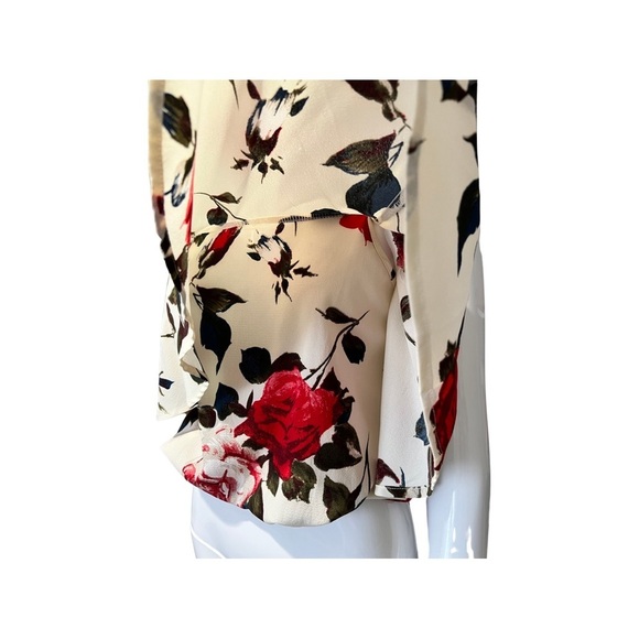 COPY - PAPILLON CROP FLORAL SHIRT XS - Picture 4 of 7